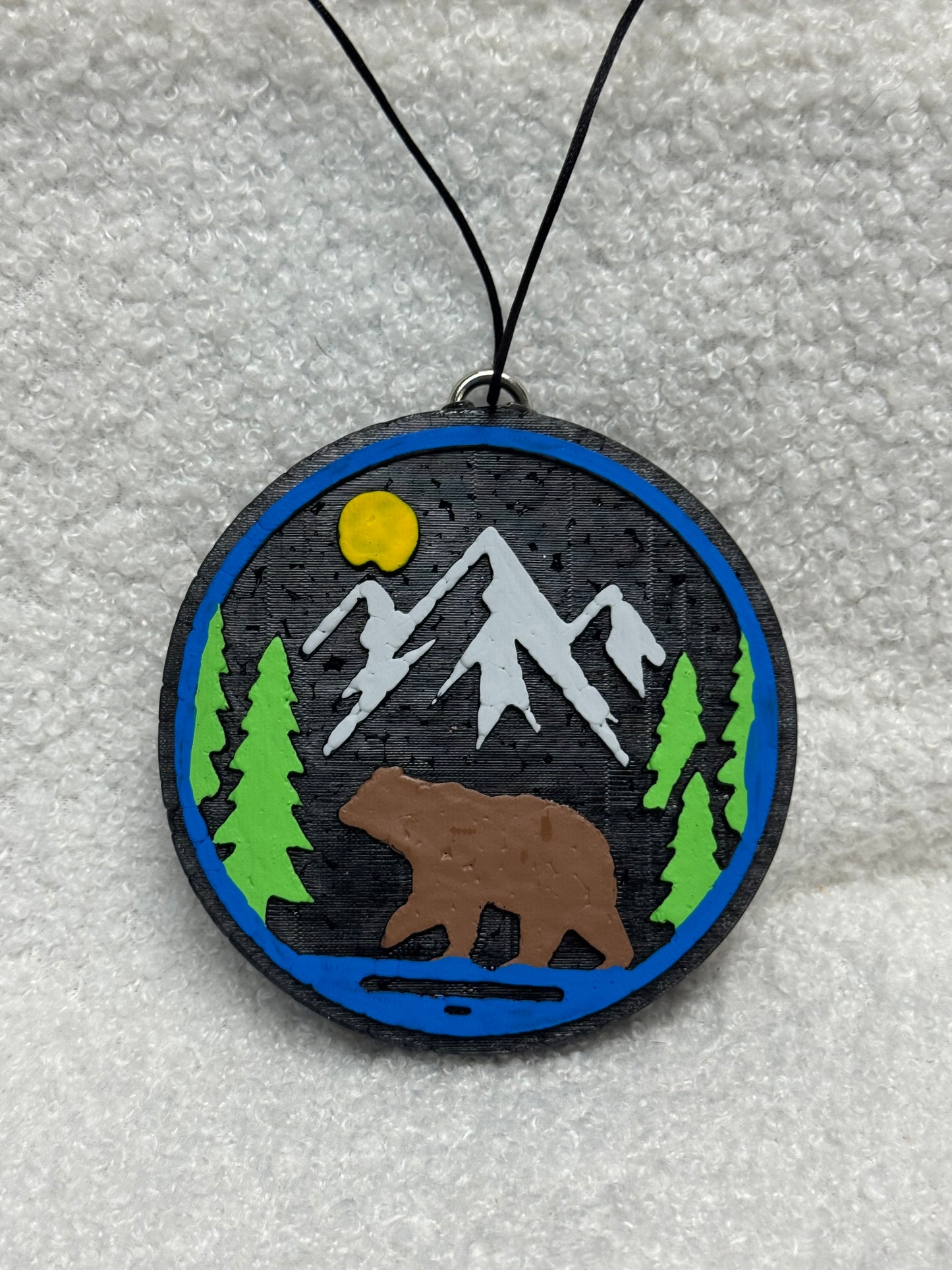 Bear Round Freshie
