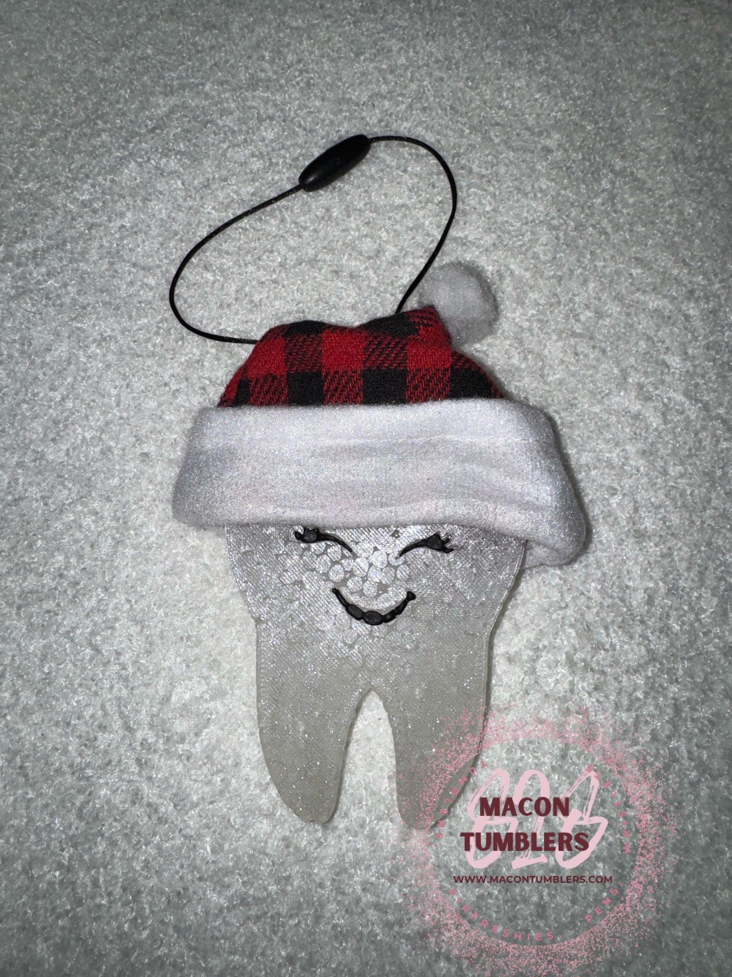 Tooth w/Hat Freshie