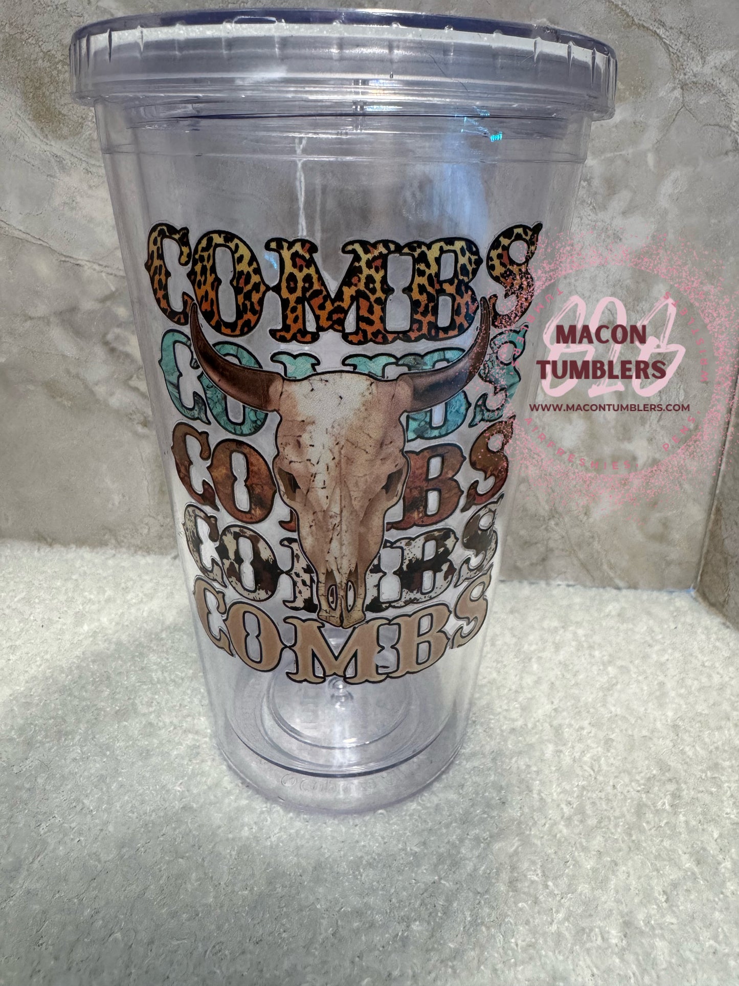 Combs Country 16 oz Tapered Plastic Cup ๐ถ๐