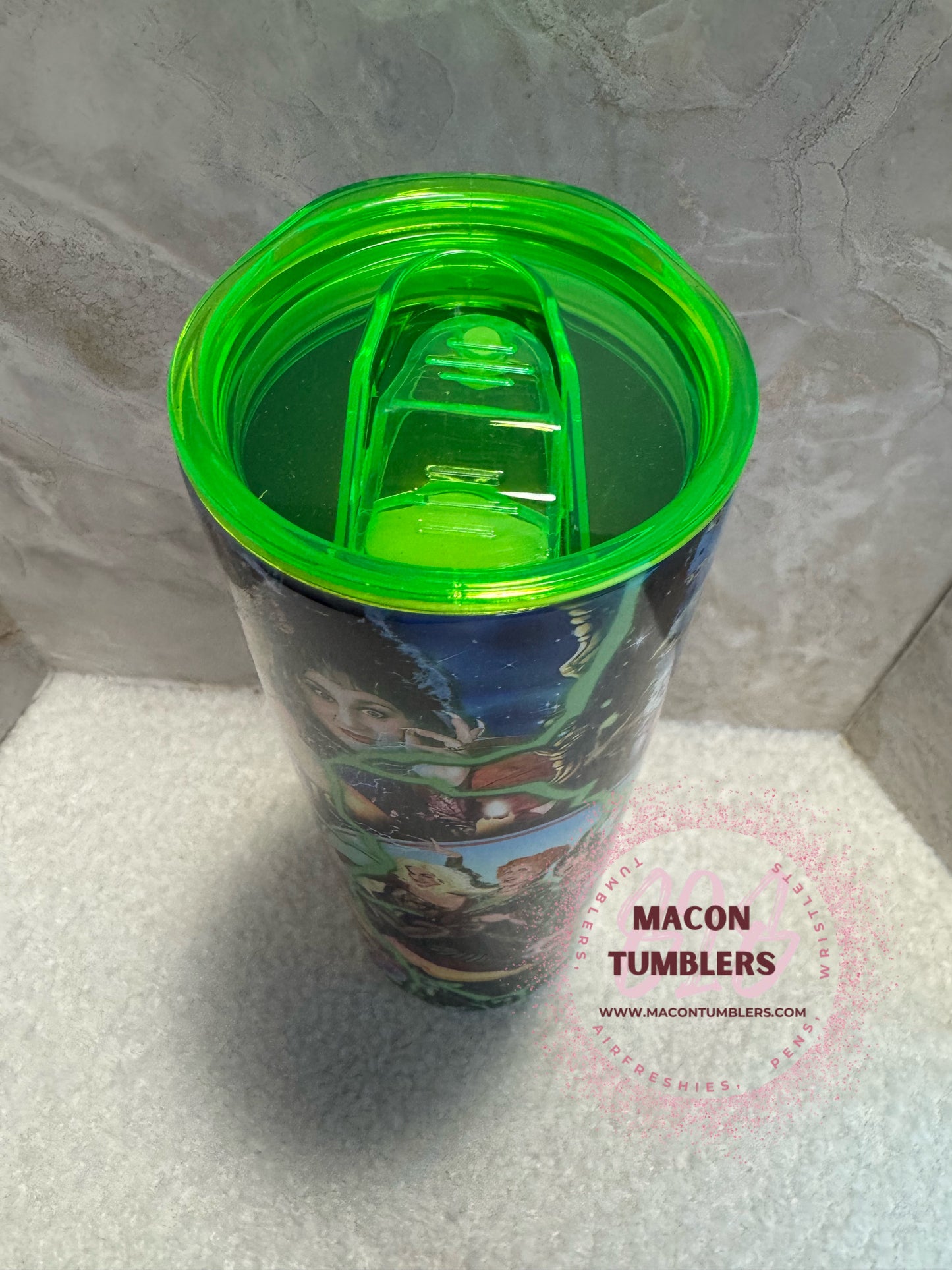 Hocus Pocus Sisters 20oz Sublimation Tumbler | Halloween Witch Cup