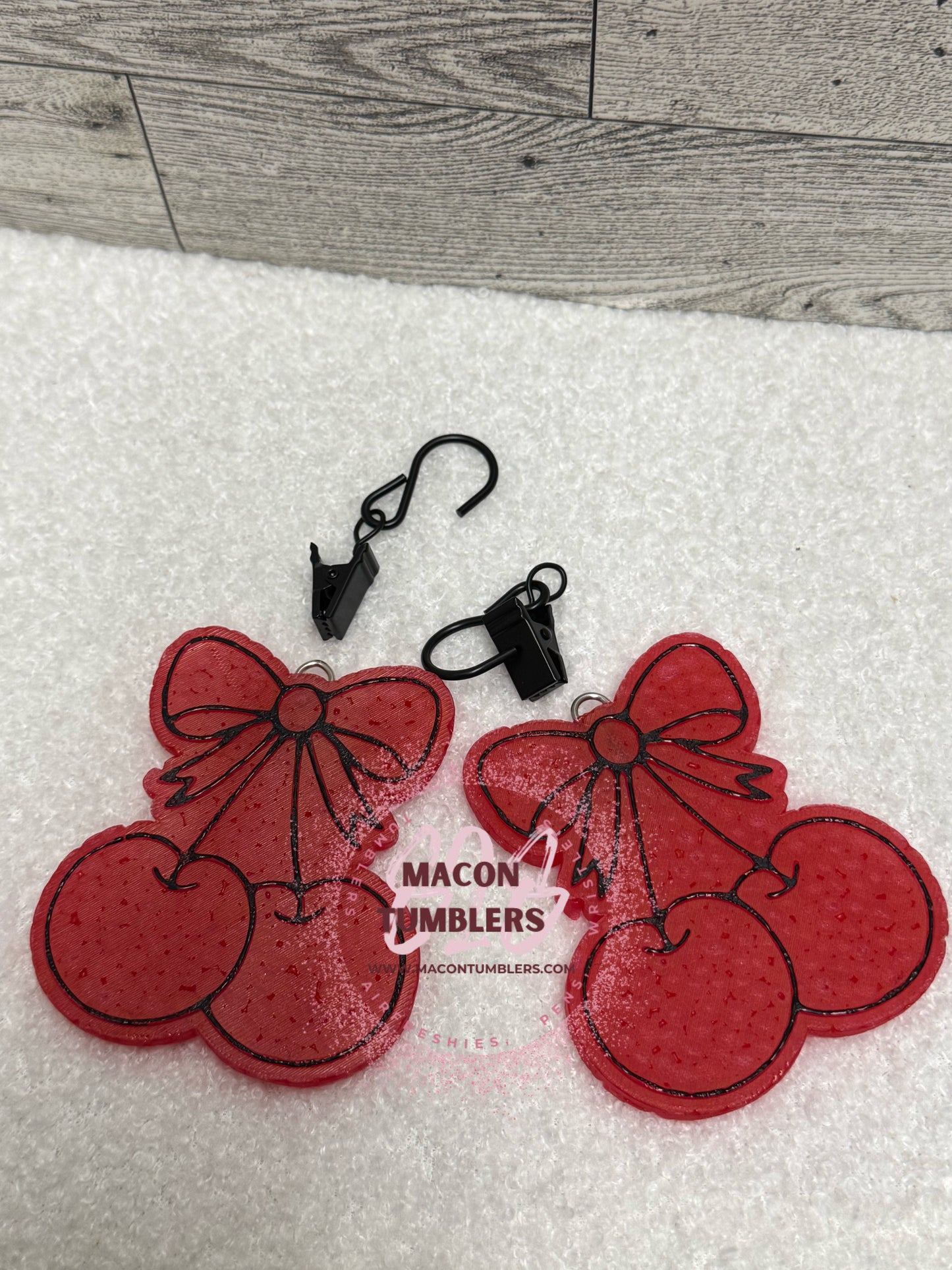 Cherry Vent Clip Custom Freshie