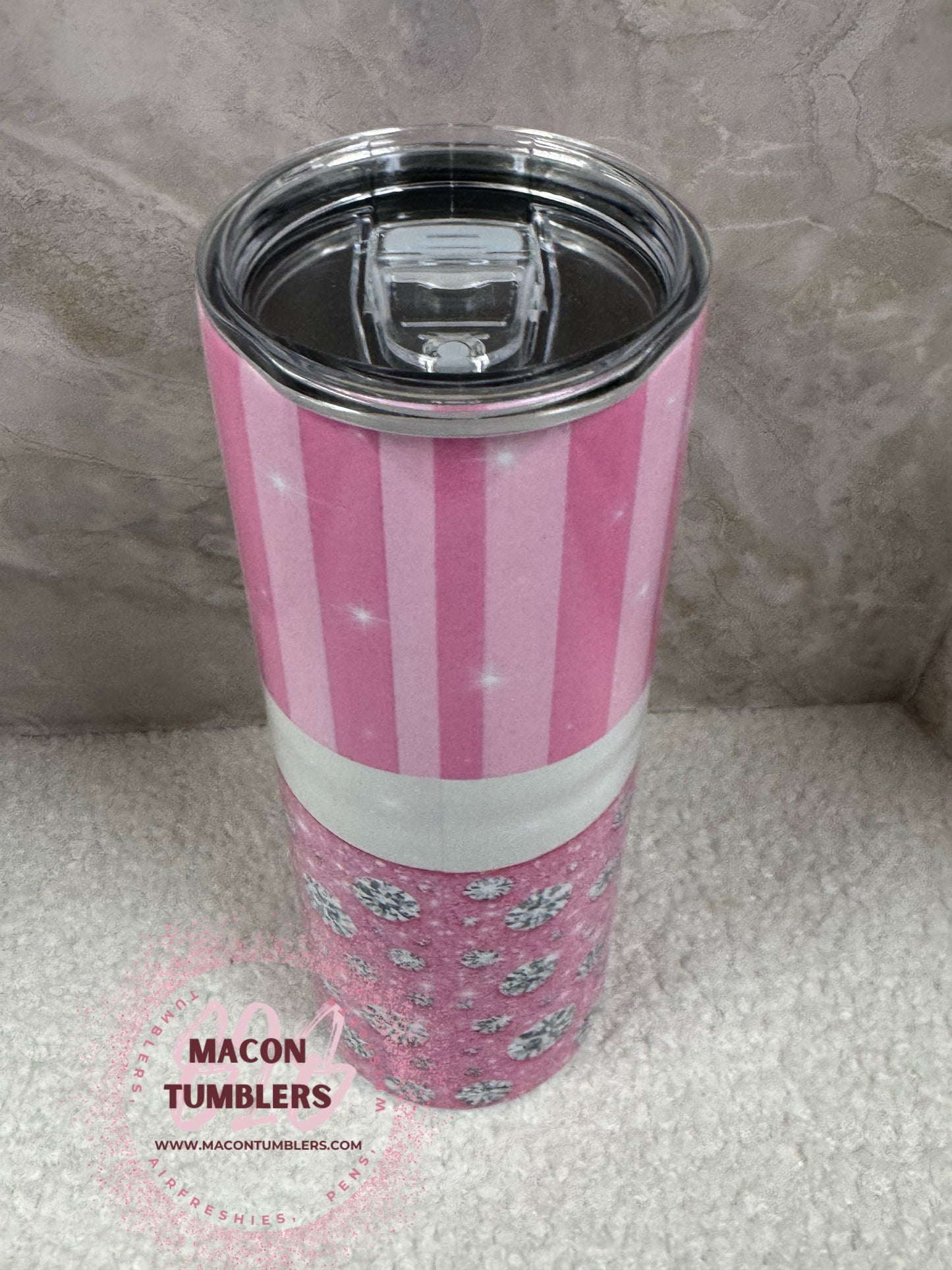 Pink Luxe 20oz Sublimation Tumbler ๐โจ