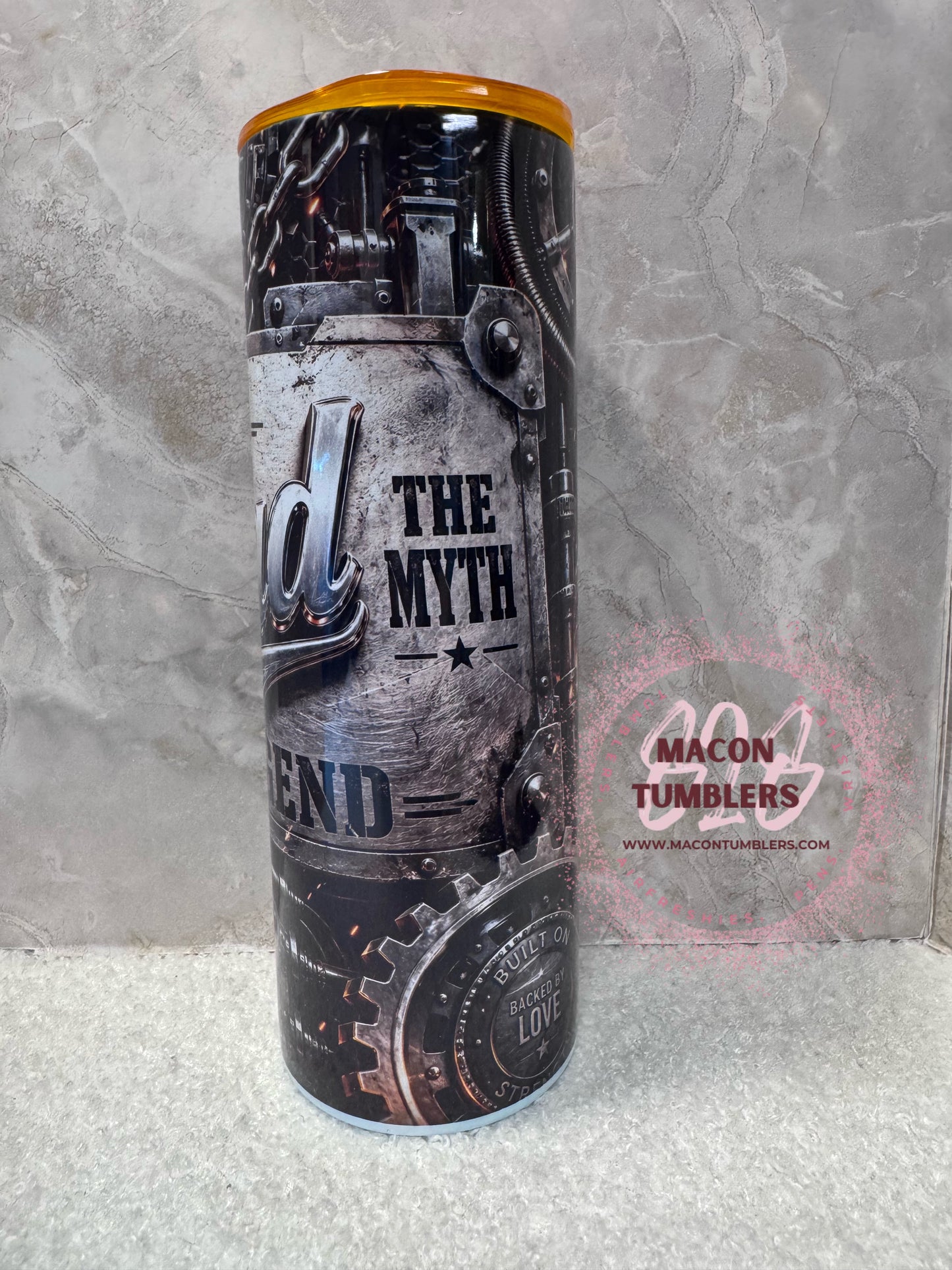 20 oz Industrial Dad Skinny Tumbler