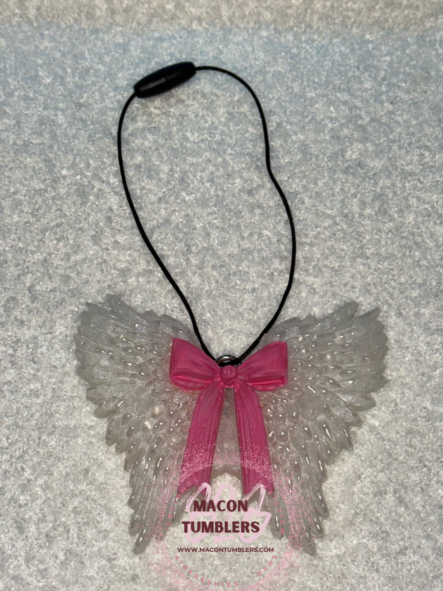 3D Wings w/Bows Custom Freshie