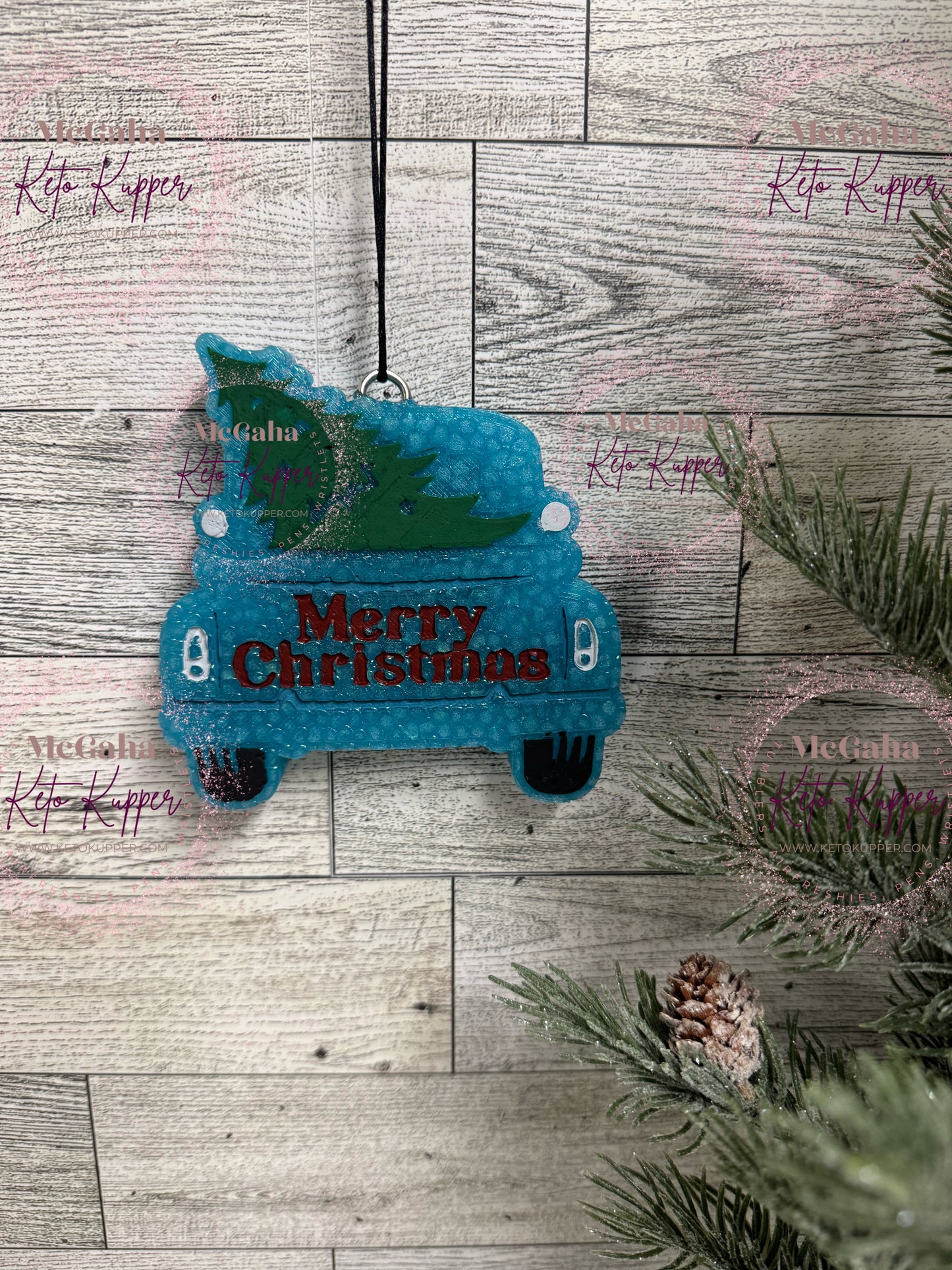 Merry Christmas Truck Freshie