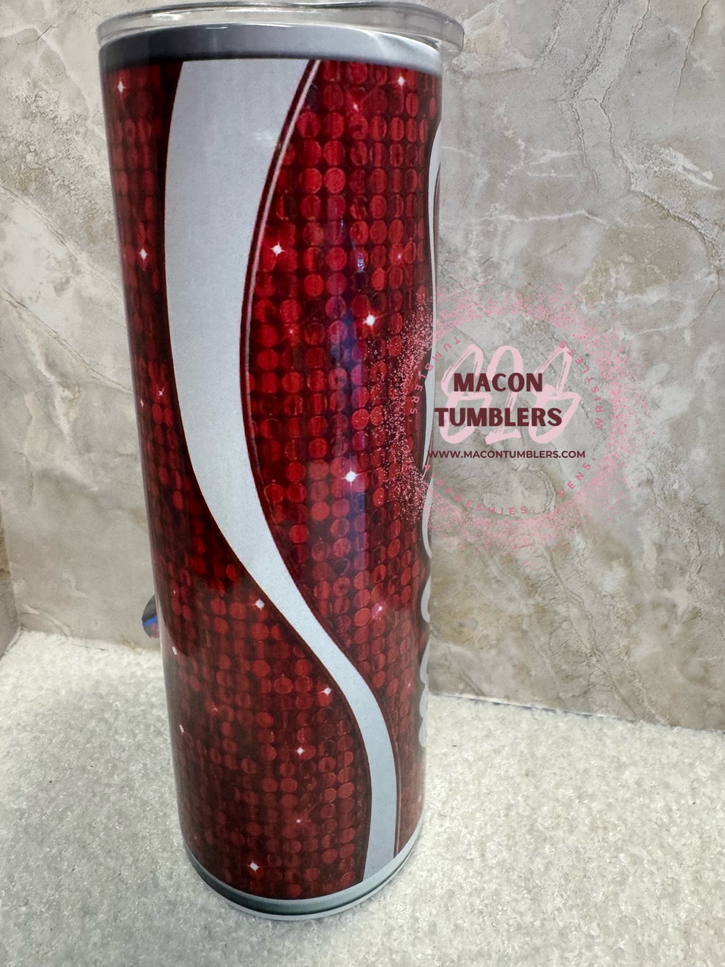 Coca-Cola Classic Tumbler Set – 20oz Skinny Sublimation Tumbler
