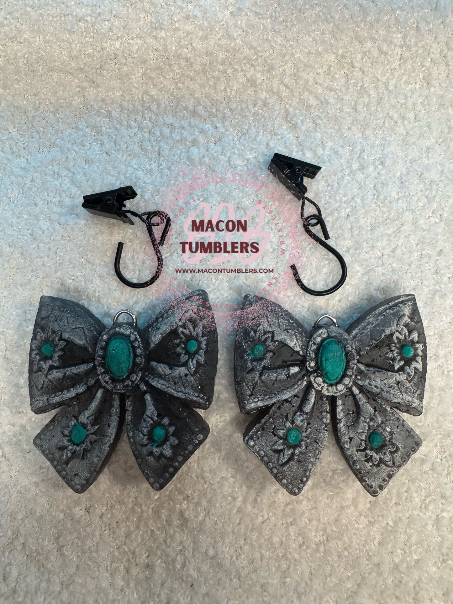 3D Western Bow Vent Set Custom Freshie