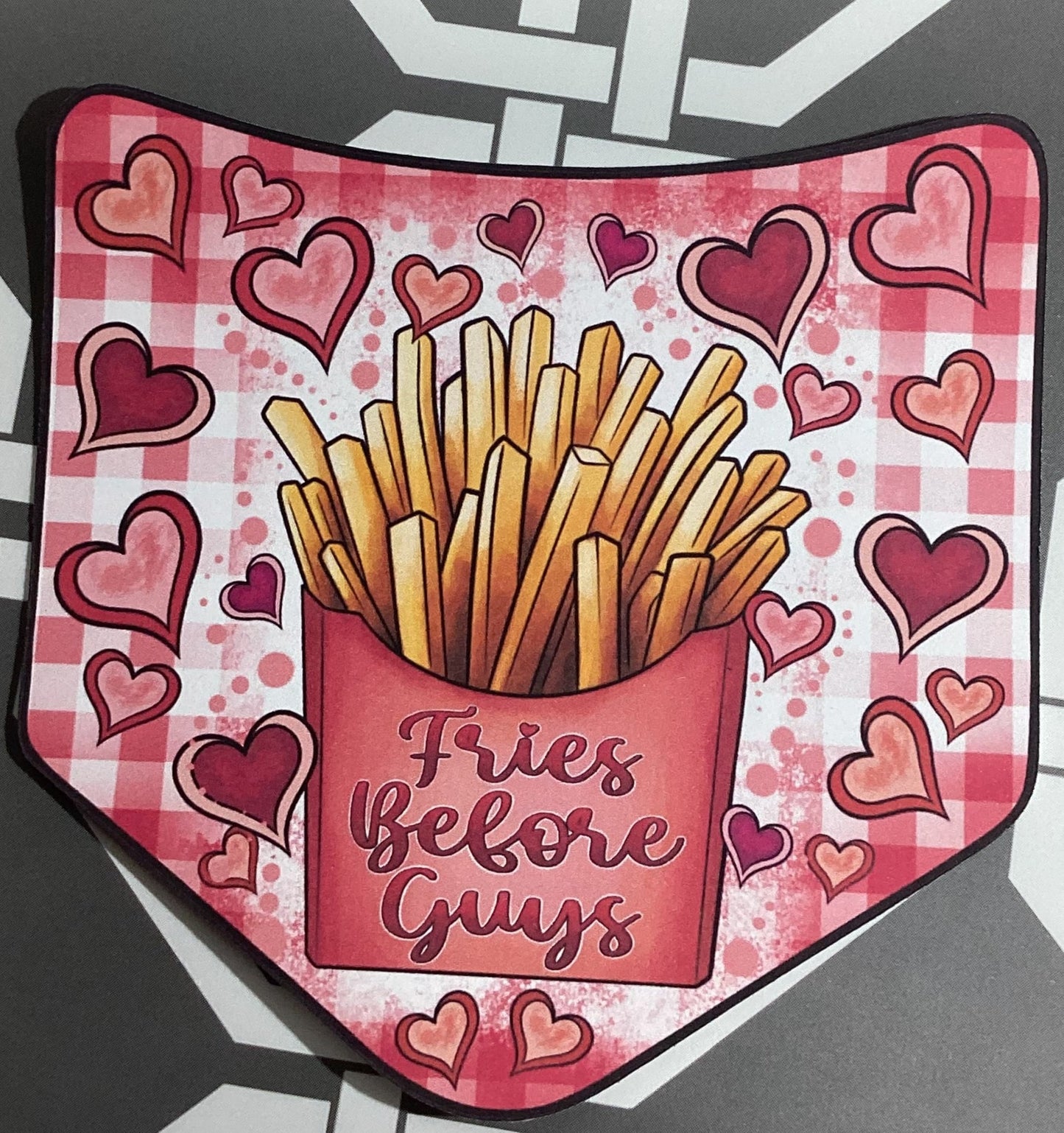 Valentines Pocket Cardstock Freshie Template