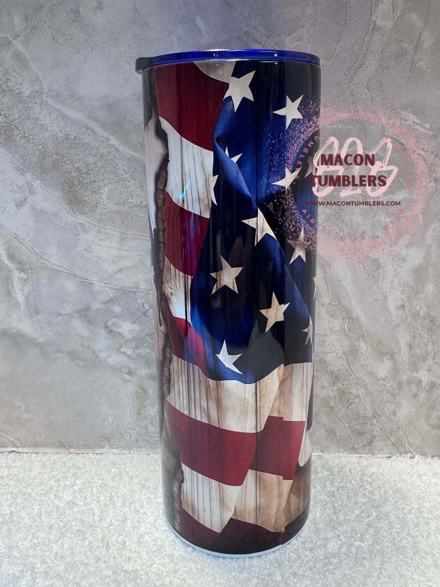 Lineman Storm 20 oz Skinny Tumbler