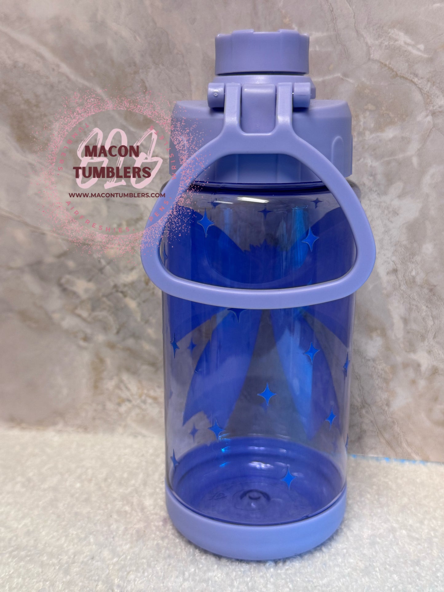 Snow Princess Acrylic Water Bottle – Screw On Top