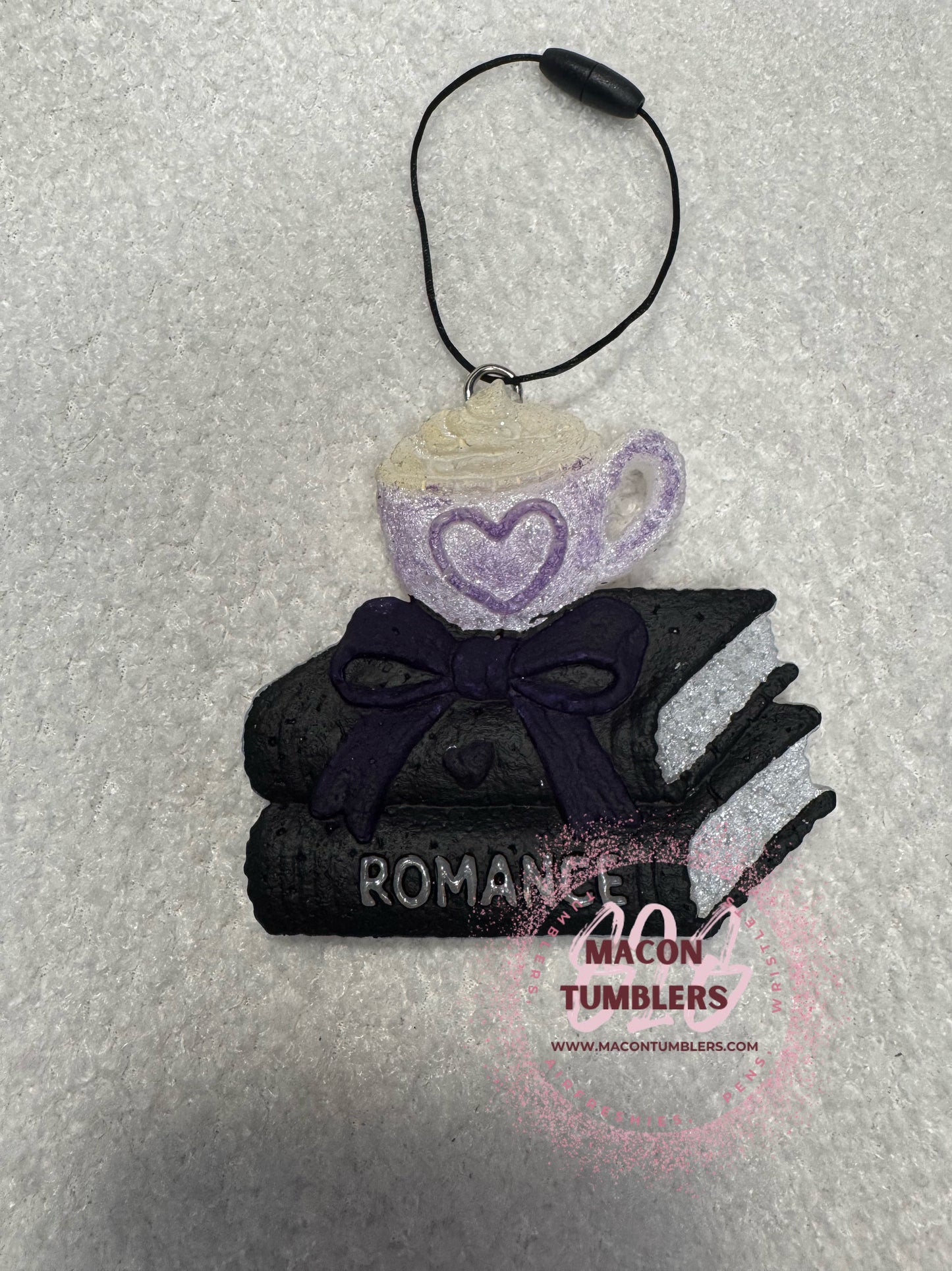 3d Coffee & Books Freshie