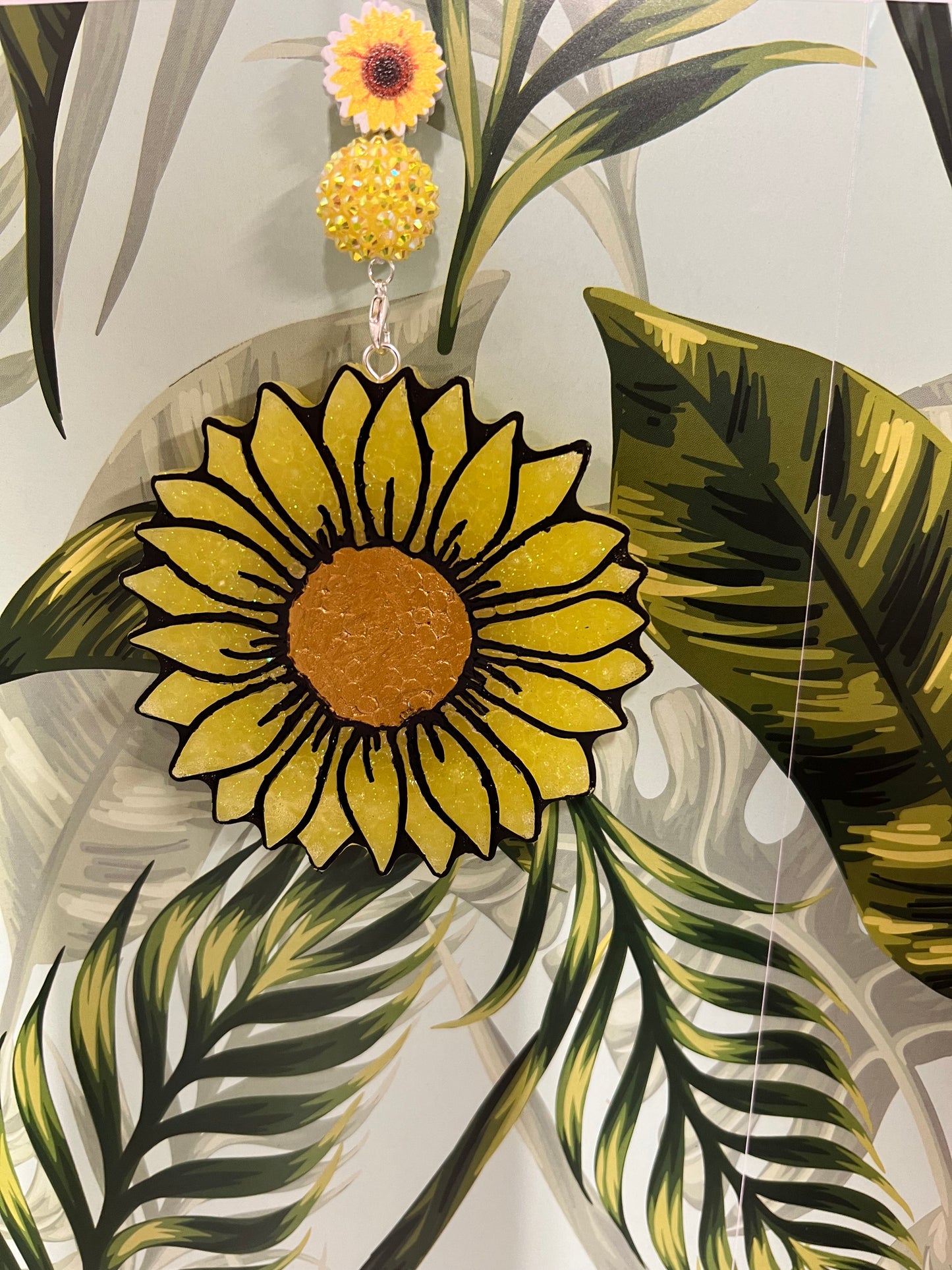 Sunflower Large Custom Freshie