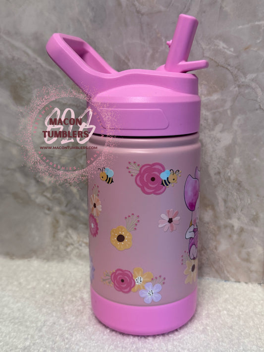 Winnie & Friends Stainless Steel Flip Top Water Bottle