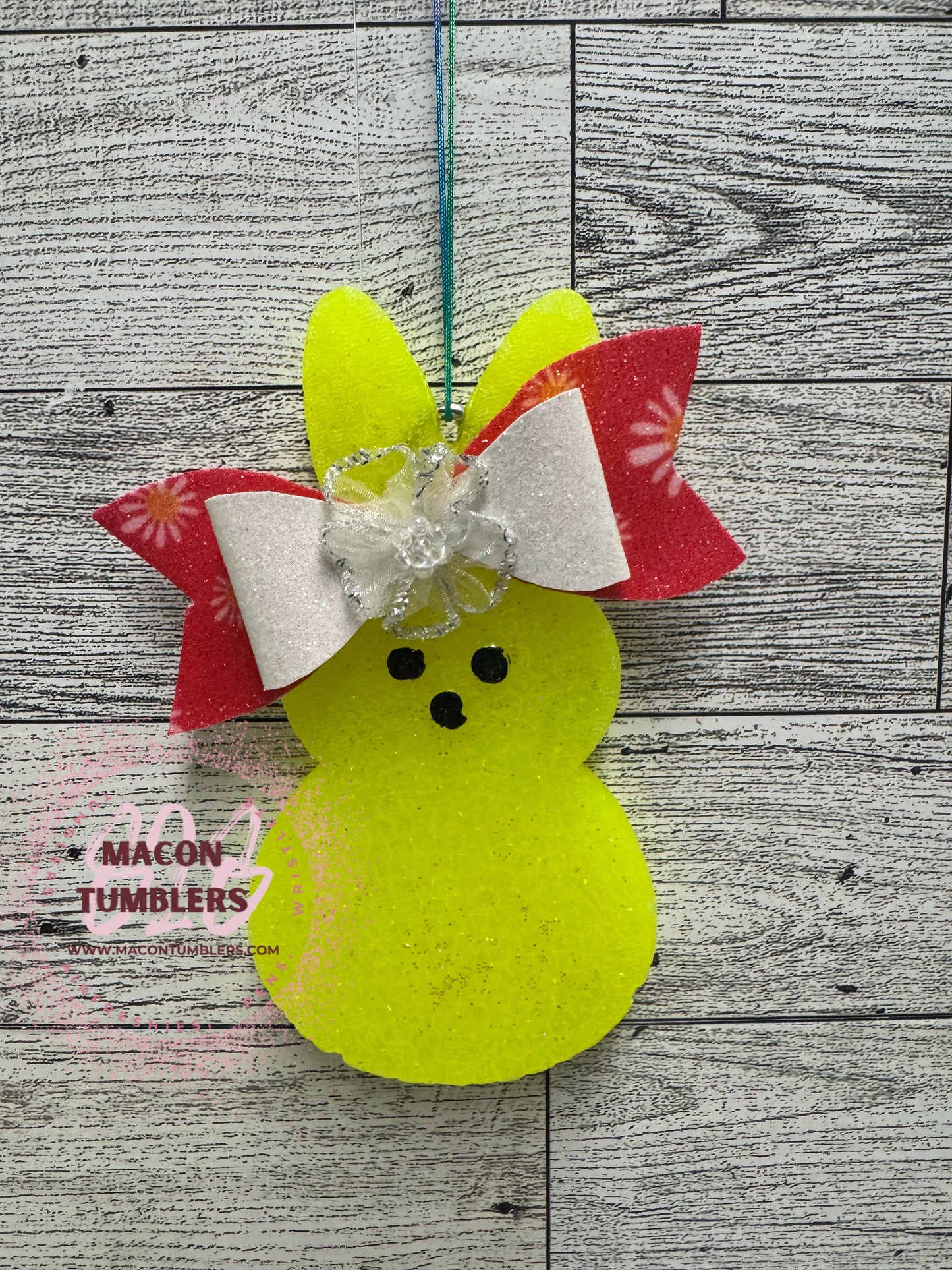 Peep Bunny w/Bow Freshie