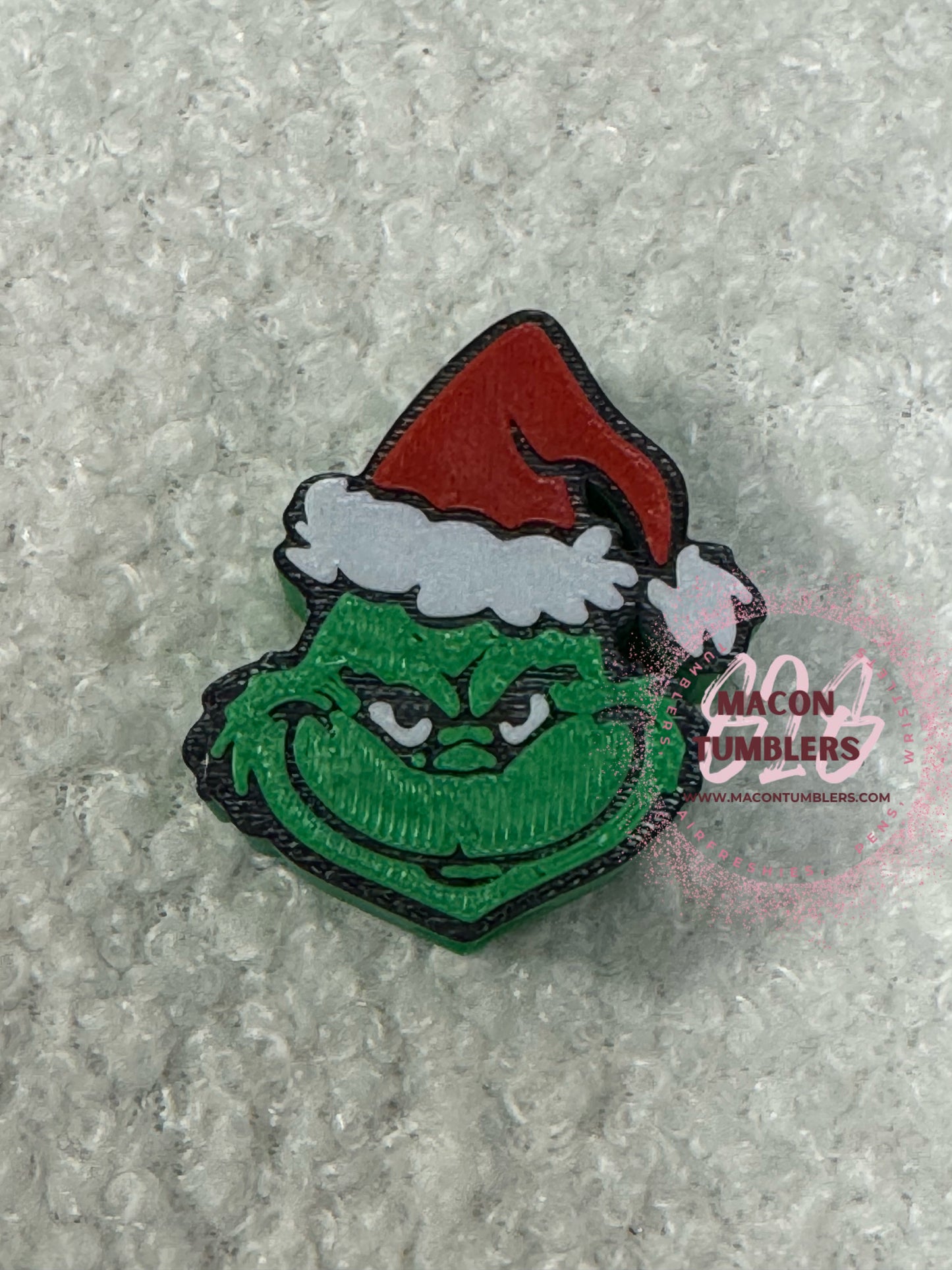 Christmas 3d printed straw charms