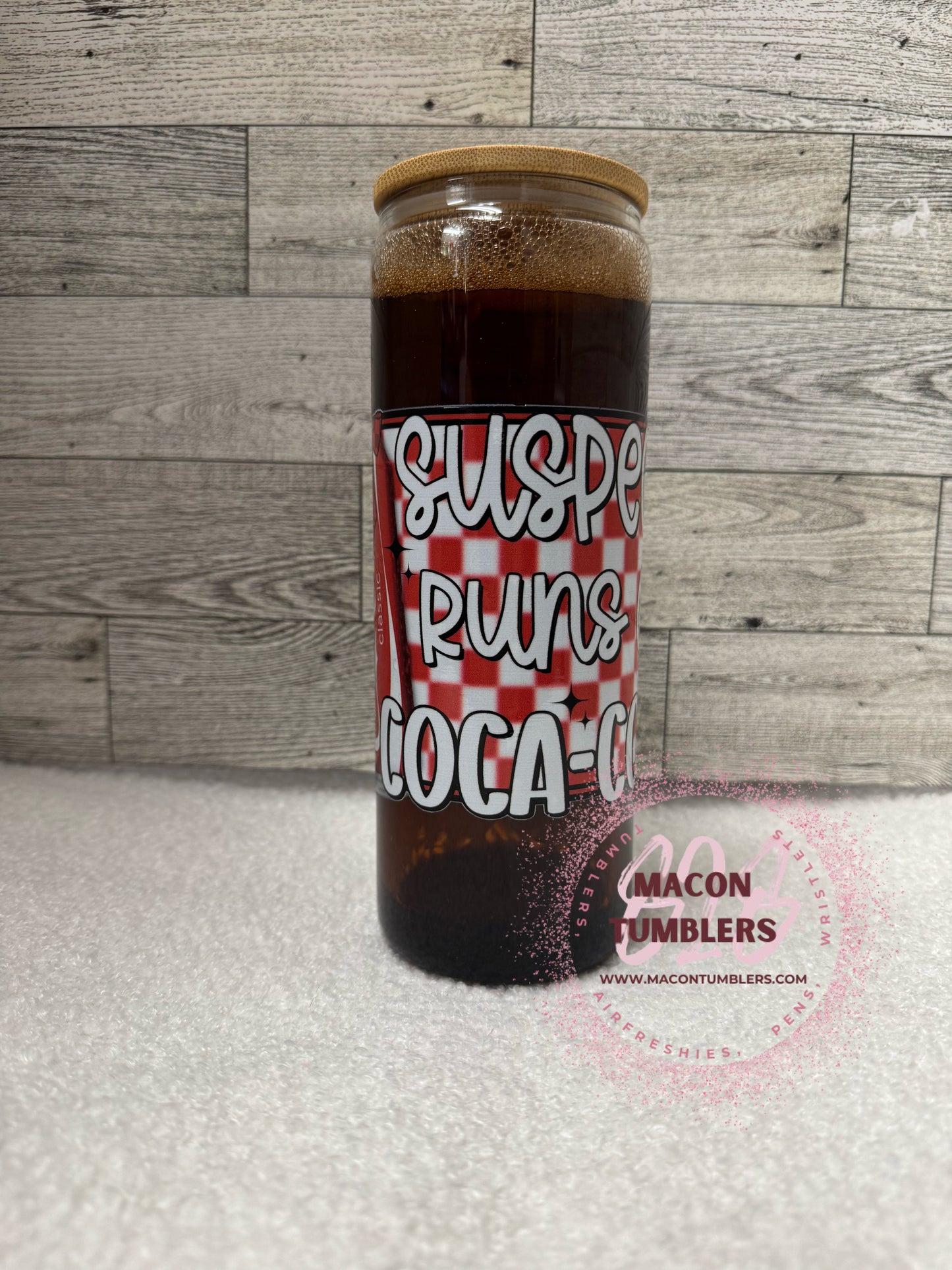 Soda 20 oz Snowglobe