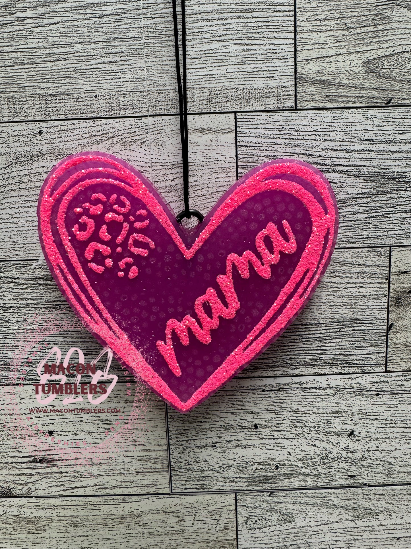 Heart with Mama Custom Freshie
