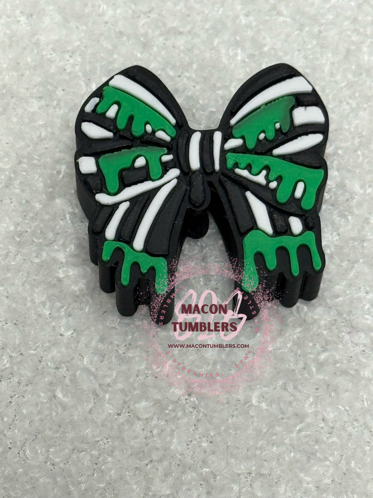 Scary 3d printed straw charms