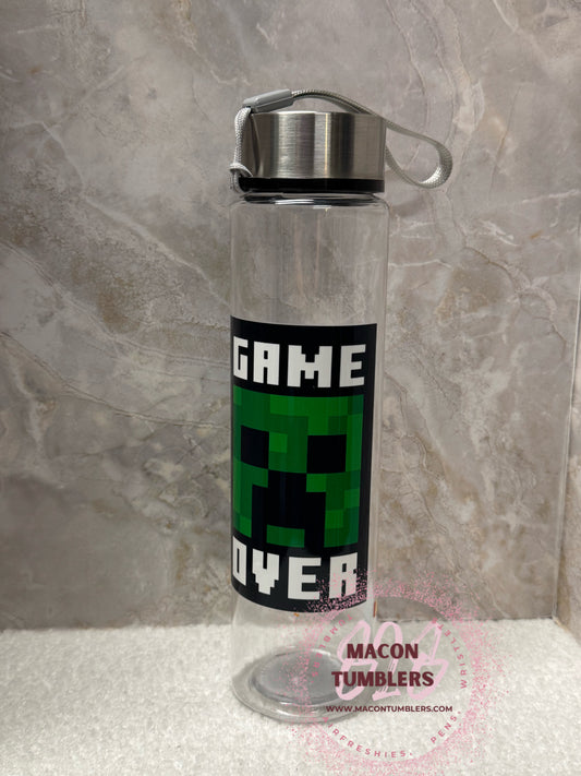18oz Pixel Builder Water Bottle