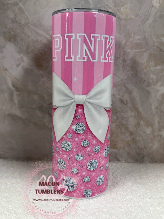 Pink Luxe 20oz Sublimation Tumbler 💕✨