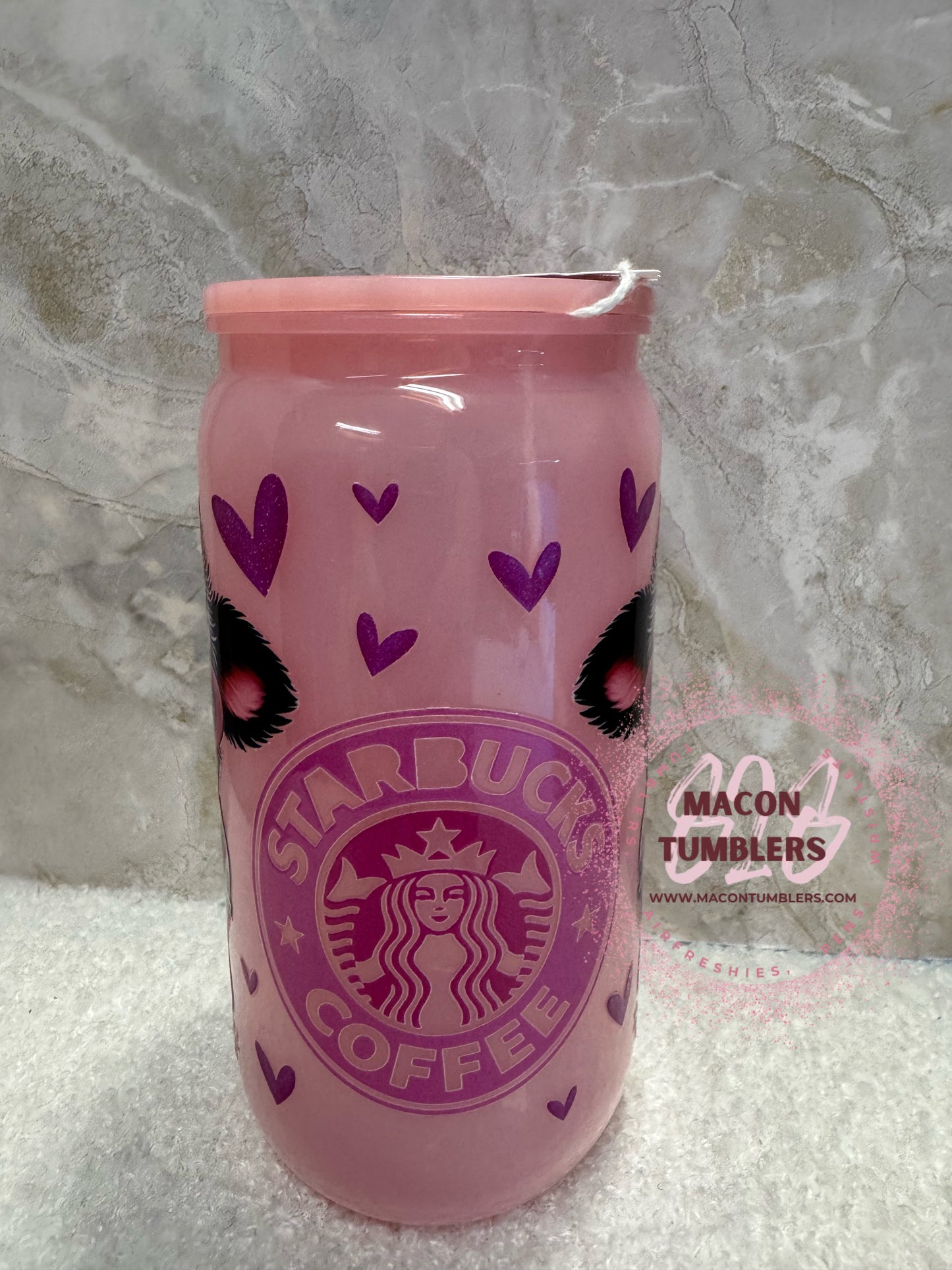 Cow Print Cutie 16 oz Plastic Libbey Snowglobe Tumbler 💕🐄
