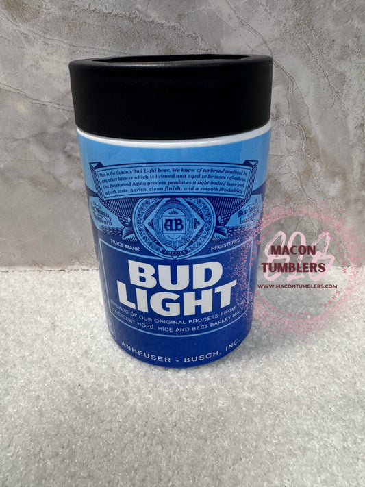 20 oz Blue Chill Can Cooler Tumbler | Double-Wall Insulated Drink Holder
