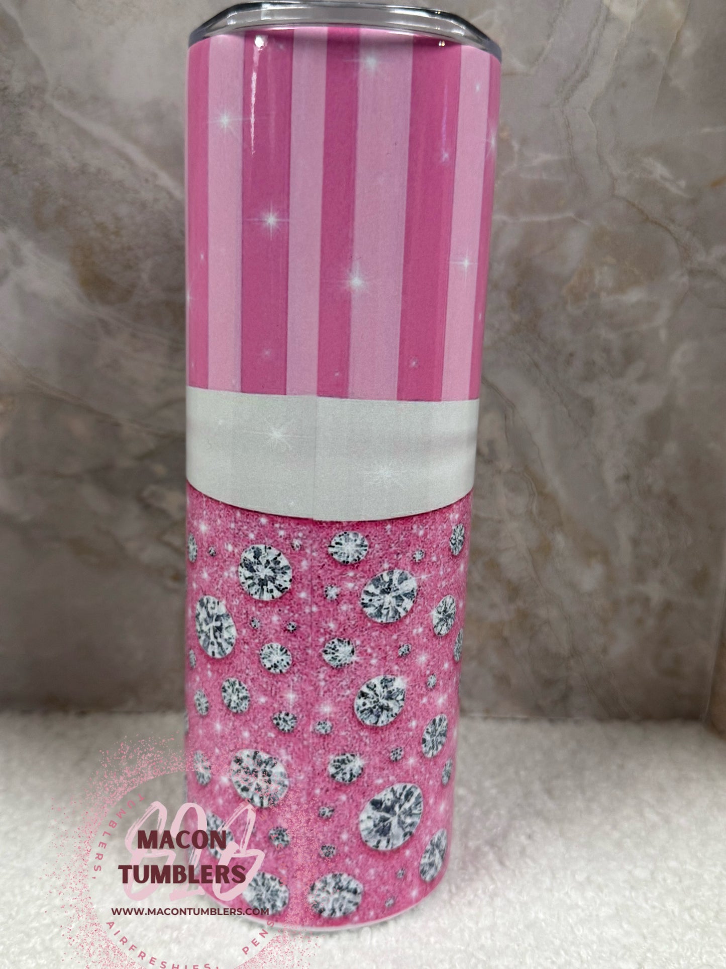 Pink Luxe 20oz Sublimation Tumbler 💕✨