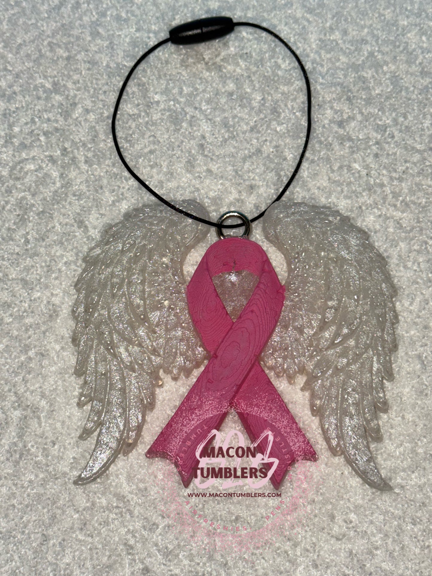 3D Wings w/Ribbon Custom Freshie
