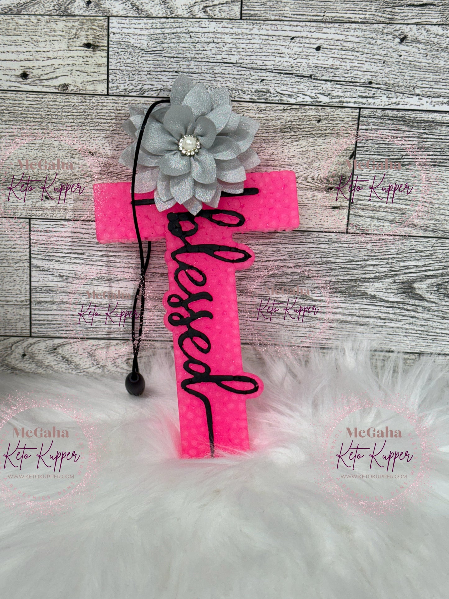 Blessed Cross Custom Freshie