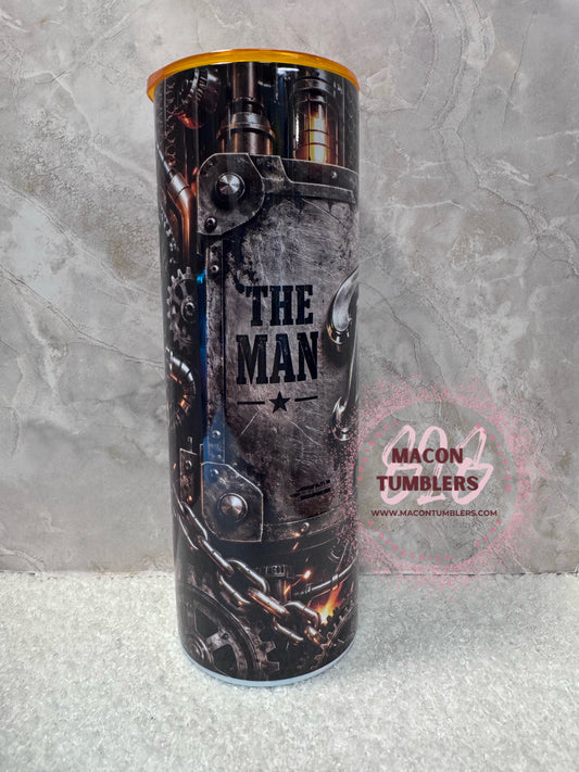 20 oz Industrial Dad Skinny Tumbler