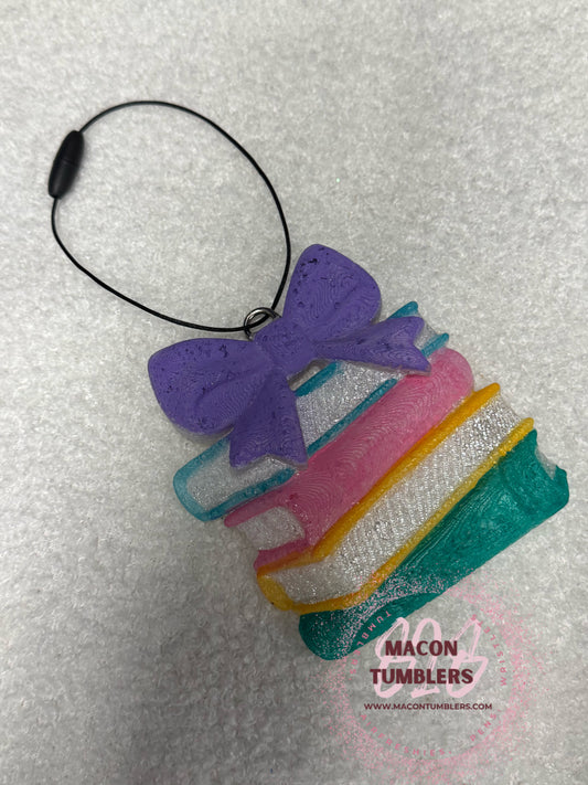 3d Books w/Bow Freshie