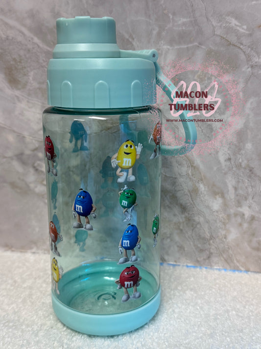 Candy Acrylic Water Bottle – Screw On Top