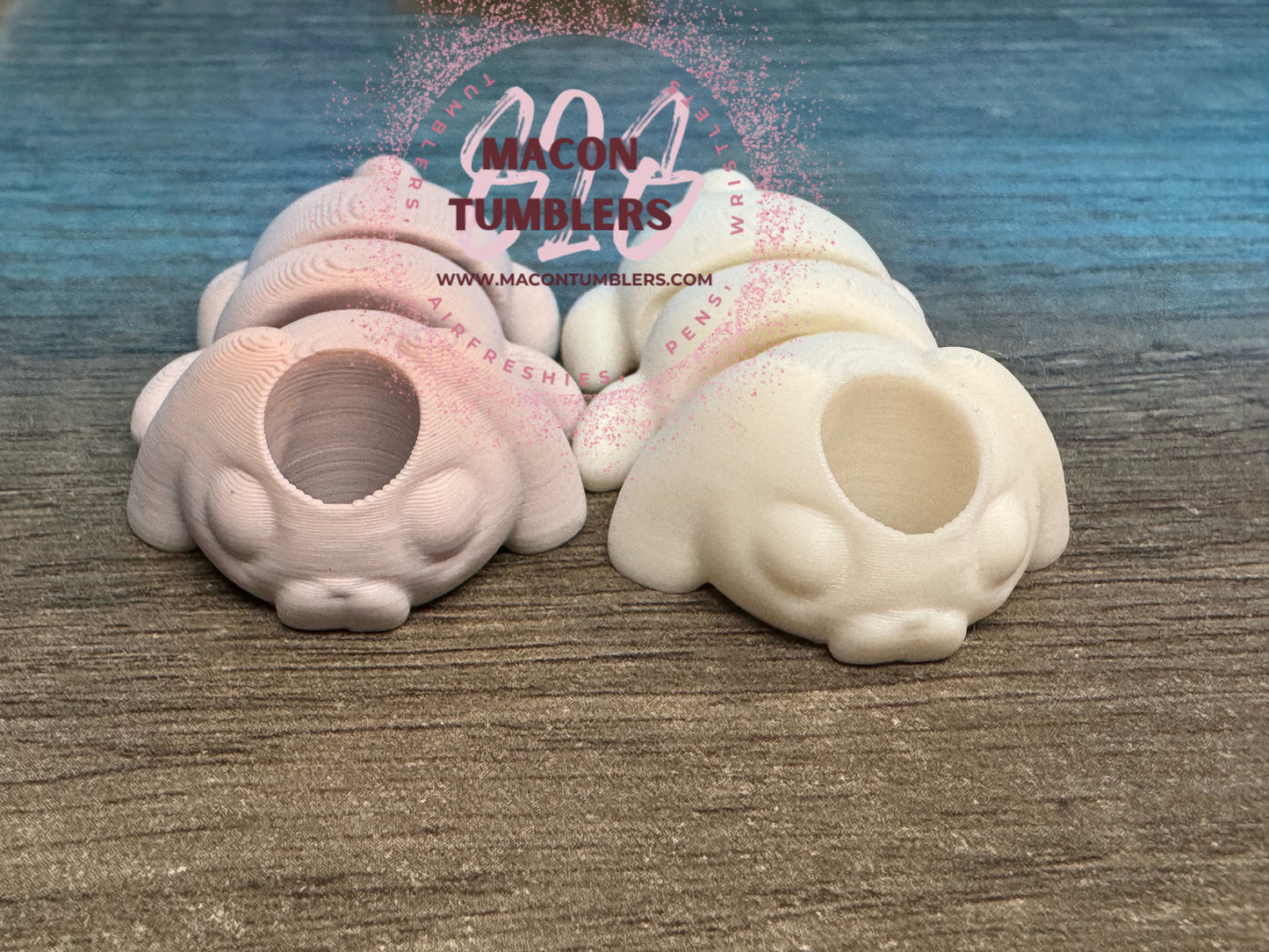 Easter 3d Printed Straw Charms