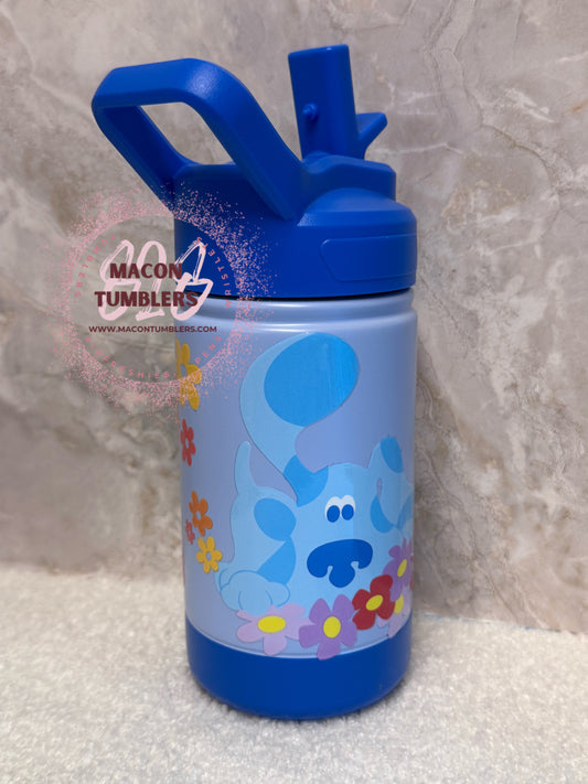 Blue’s Inspired Stainless Steel Flip Top Water Bottle