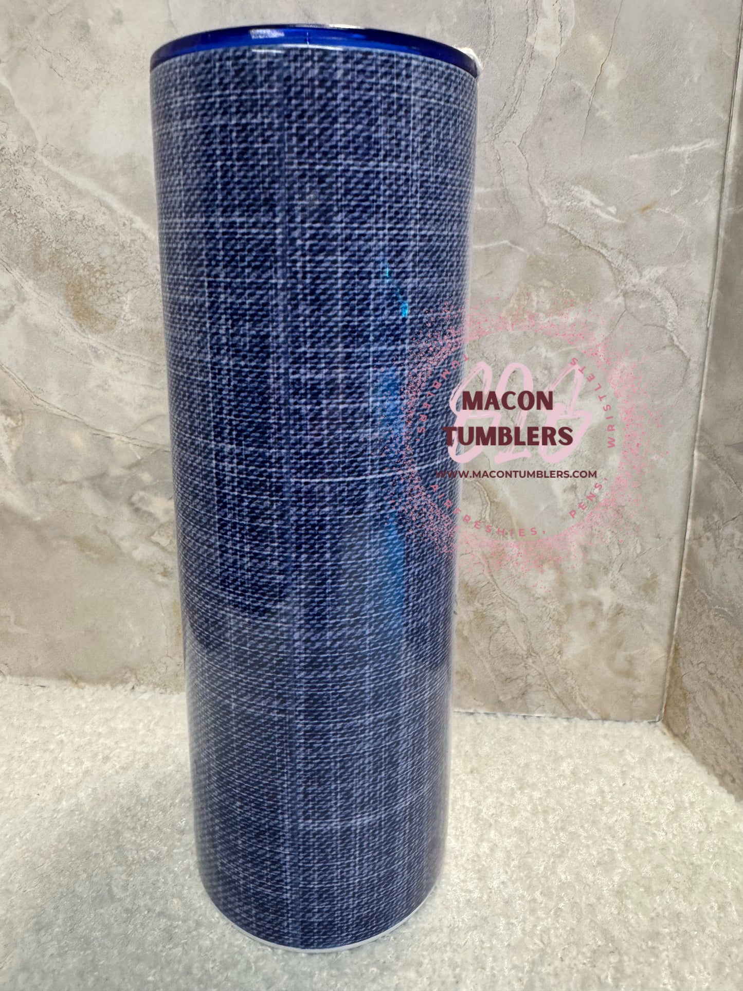 Honor the Brave American Flag Bow Tumbler – 20oz Skinny Sublimation Tumbler