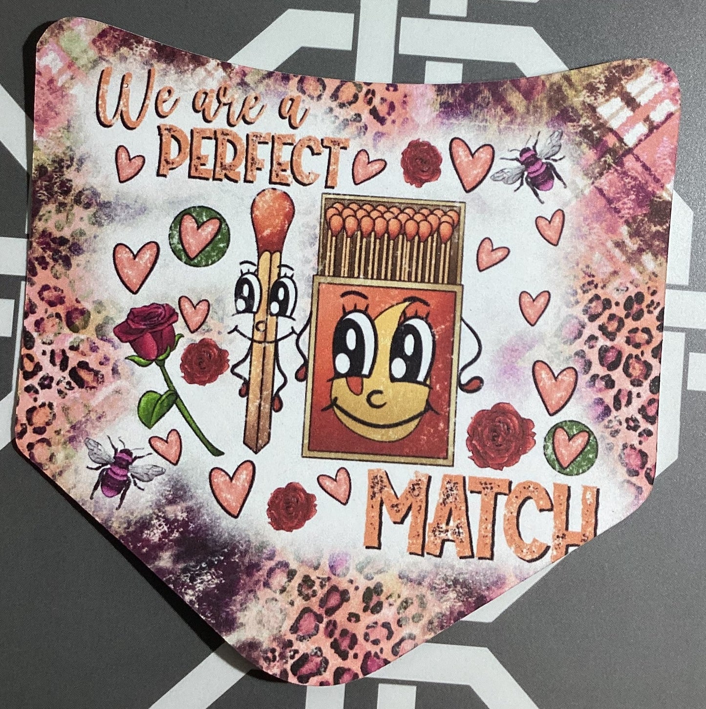 Valentines Pocket Cardstock Freshie Template