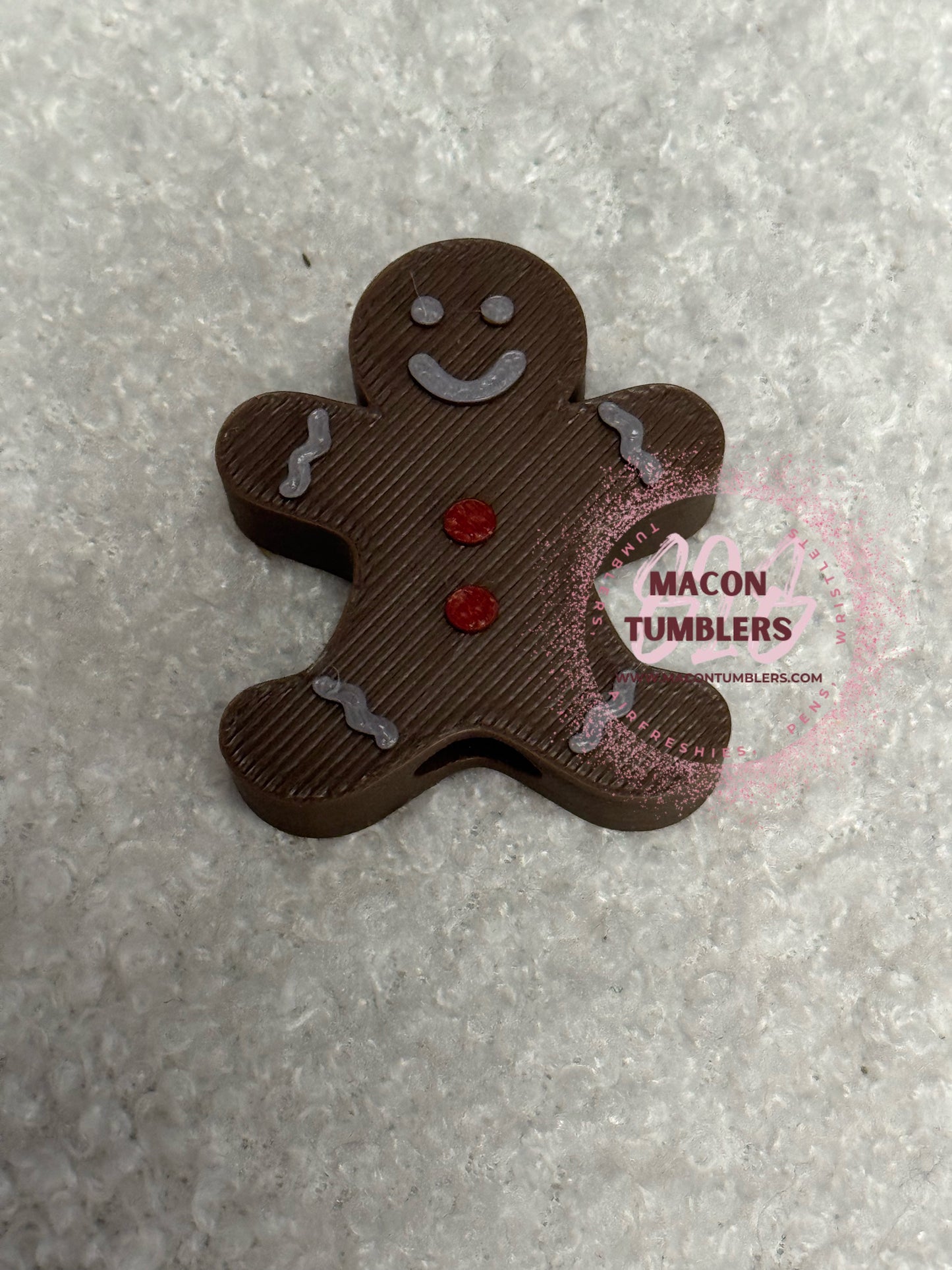 Christmas 3d printed straw charms