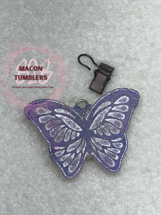 Butterfly -Vent Clip Set Custom Freshie