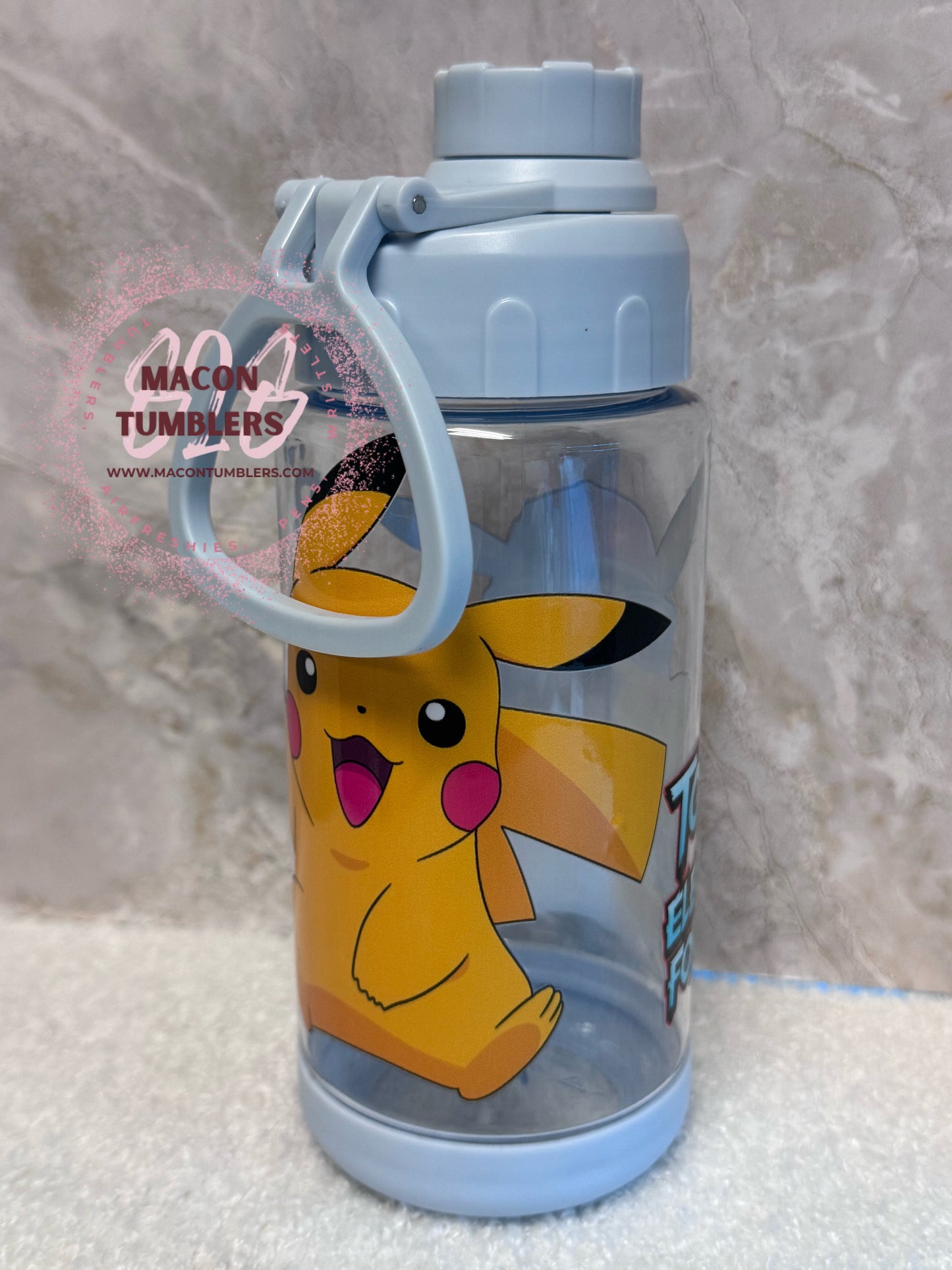 Too Electric For You Acrylic Water Bottle – Screw On Top