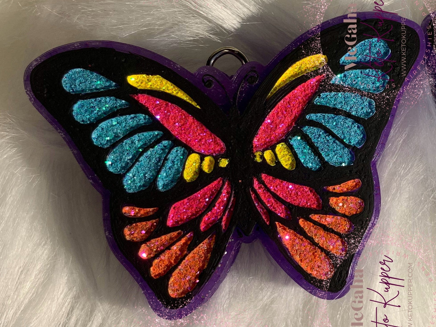 Butterfly -Vent Clip Set Custom Freshie