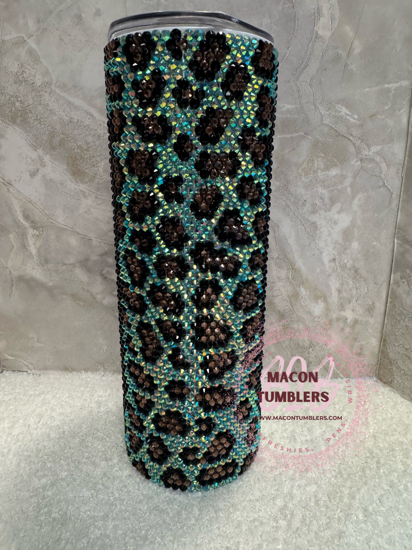 Rhinestone Country Singer Inspired Tumbler – Bling Western 20oz Custom Cup