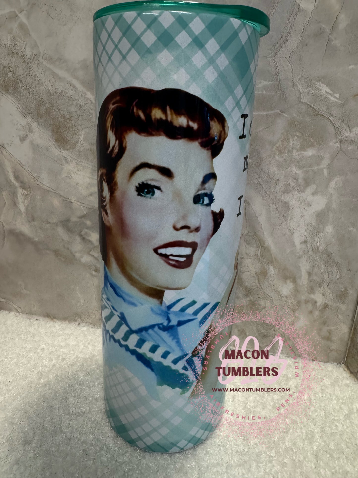“I Checked My Receipt” Sassy Tumbler – 20oz Skinny Sublimation Tumbler